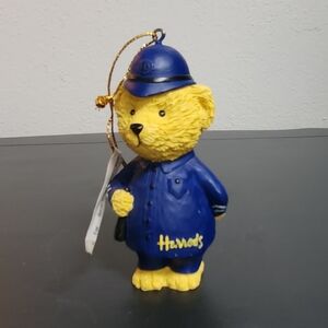 Harrods Bear Ornament ~ Collectible
